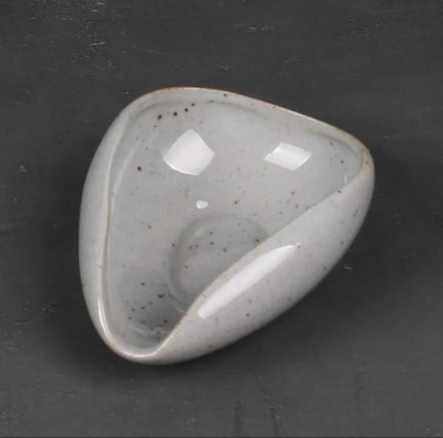 صحن وعاء سيراميك جمع و وزن البن محار - رمادي | Cer...