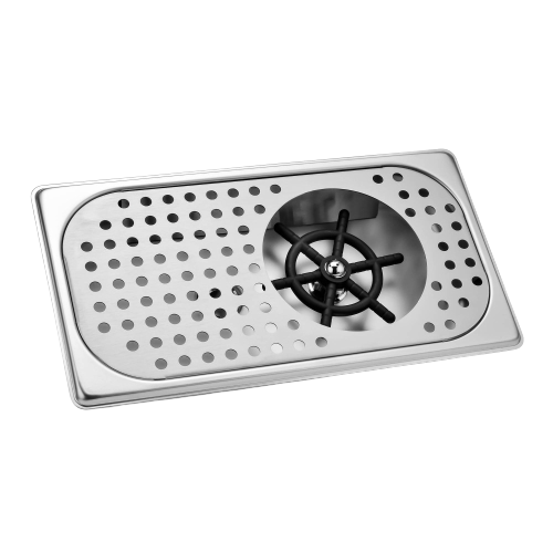 رينزر 32*17 سم - فضي | Glass Rainser