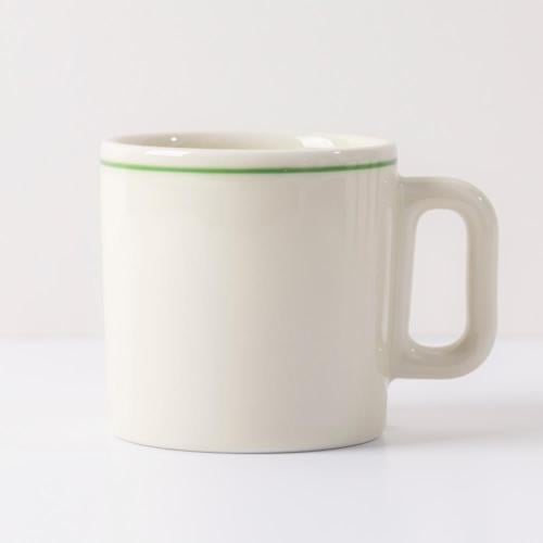 كوب بوسطن مع خط آيفوري 300 مل | IPA Cup-Green Rim