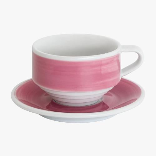 كوب سيراميك مع صحن Loveramics Deco 220ml Cappuccin...