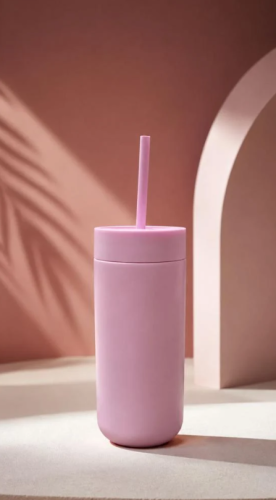 مق مصاص Sip Tivo وردي 16oz