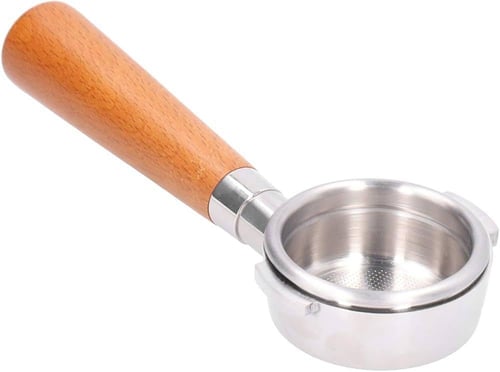 بورتافلتر مكشوف 58 ملم - خشبي فاتح | Portafilter B...