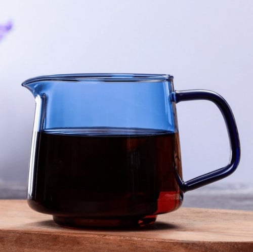 سيرفر V60-01 زجاج ازرق 350مل- | V60 Coffee Server