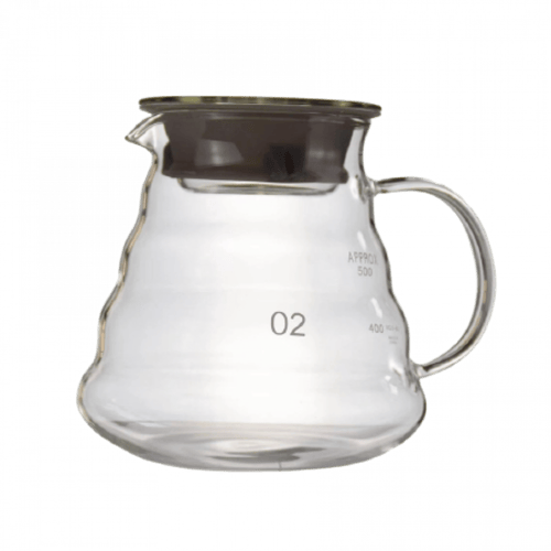 سيرفر V60 زجاج 600 مل - مقاس 02 | V60 Coffee Serve...