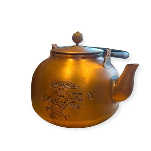 ابريق براد شاي نقي صناعة يدوية نوادر انتيك قديم 2...