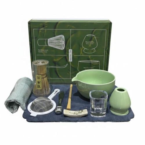 مجموعة أدوات الماتشا 500 مل , 10 قطع | Matcha Set