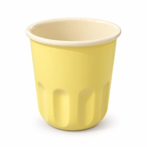 كوب سيراميك ماج 350ML اصفر فاتح