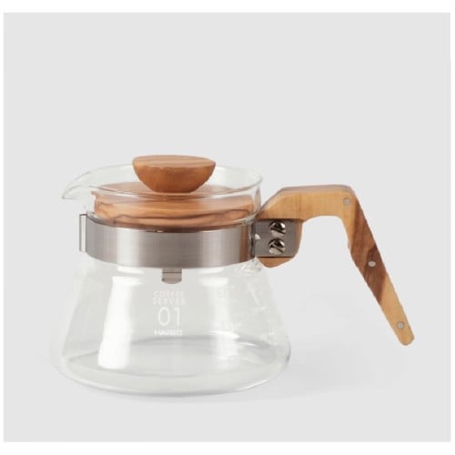 سيرفر V60 زجاج بمقبض خشبي انيق مقاس 01 -400 مل | V...