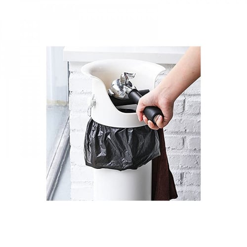 وعاء لتخلص من بقايا القهوة لون ابيض -ارتفاع86سم