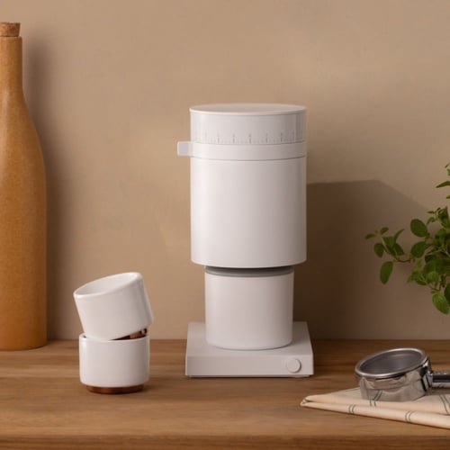 مطحنة القهوة اوبس من فيلو - ابيض