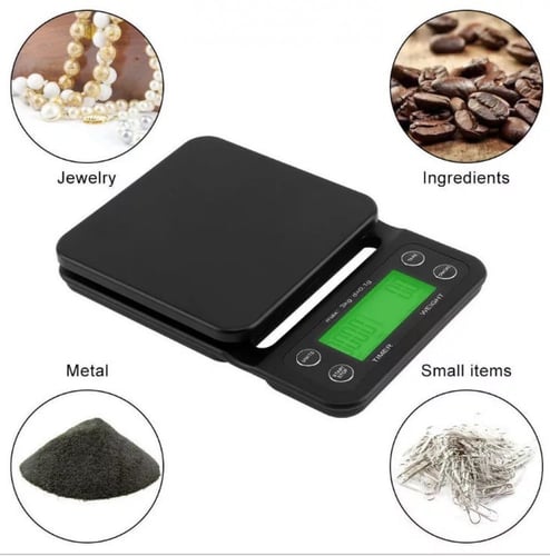 ميزان رقمي للقهوة المختصة حتى 3 كيلو