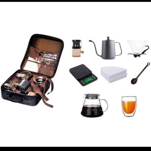 شنطة أدوات v60 للقهوة المقطرة