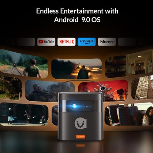 بروجكتر V50 لاسلكي + 5 ملحقات مجانية