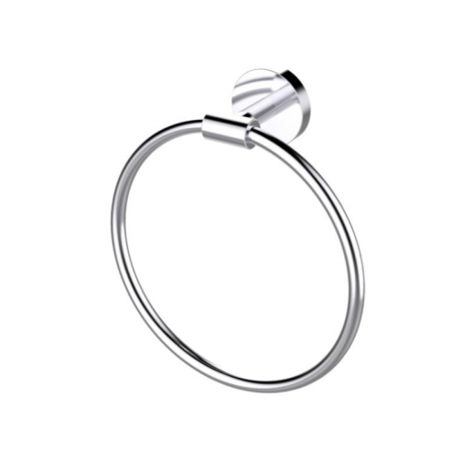 حمالة منشفة حلقة كروم لميع