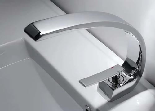 خلاط مغسلة حمام مودرن اوفال