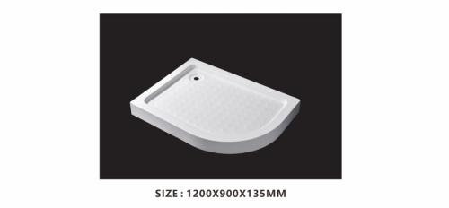 بانيو قدم زاوية أبيض 120*90 Helemend