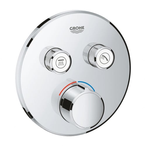 وجه خلاط دائري خطين سيلكت التحكم جروهي GROHE