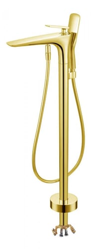 خلاط بانيو أرضي مع لي و سماعة برونزو BRONZO