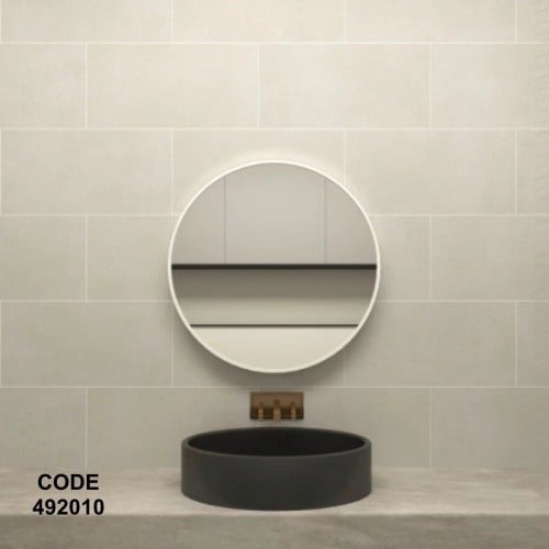 مراية مغسله دائرية عادية 60*60 سم