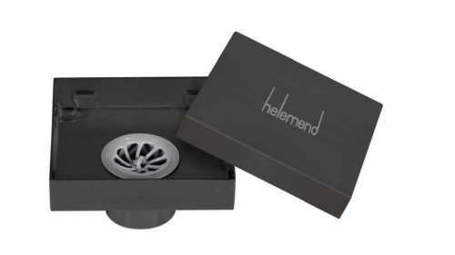 صفاية بلاط أسود بدون شفة 10*10 Helemend ( جملة )