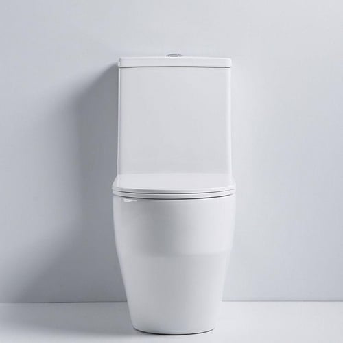 كرسي حمام افرنجي ستامينا مع غطاء هيدروليك