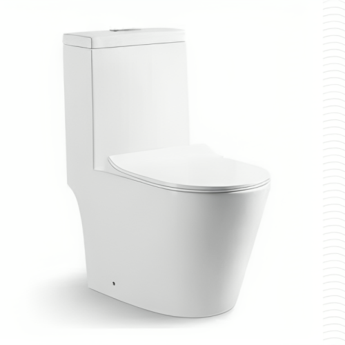 كرسي حمام ابيض 25 سم افرنجي Orient Standard UF