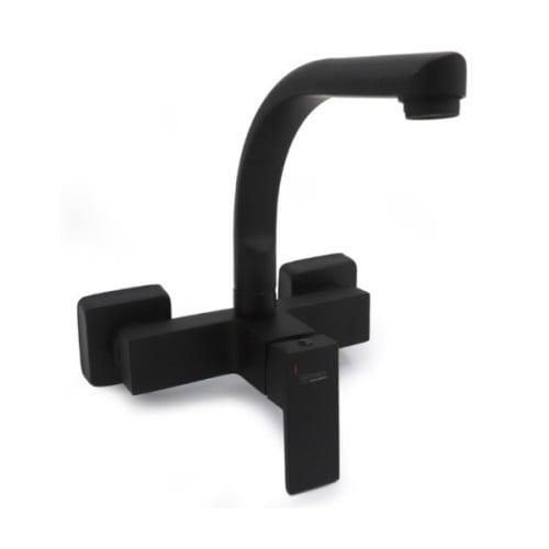 خلاط مطبخ جداري أسود ستار كوتمان kottmann