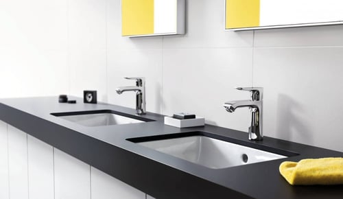 خلاط مغسلة هانز جروهي كروم مترس 110 hansgrohe