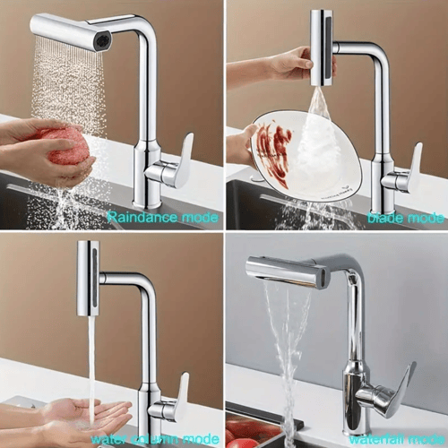 خلاط ماء مطبخ ايطالي سحاب 4 مخارج ماء رنديلى Rande...