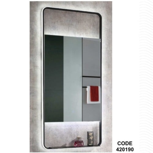 مراية مستطيل ليد 50*120 سم RR4002