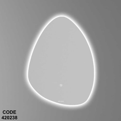 مراية مثلث ليد 60*80 سم