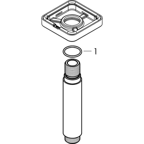 ذراع دش مطري سقف هانز جروهي 10 سم hansgrohe