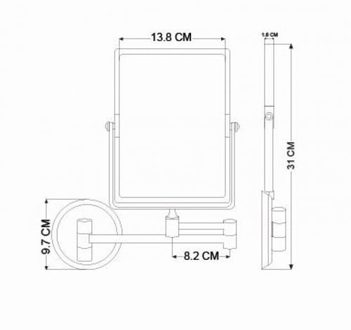 وراقة مناديل مربع ستامينا STAMINA