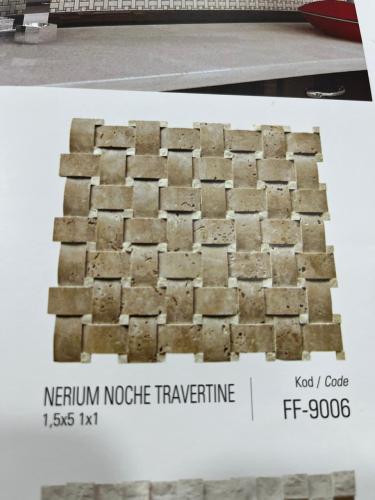 موزاييك ديكور Fionart FF-9006 Nerium noche travert...