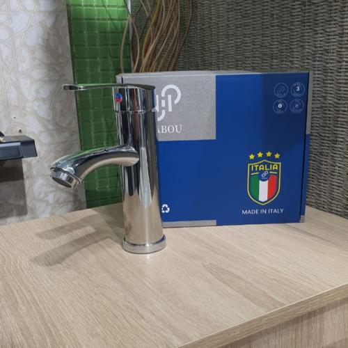 خلاط مغسلة كروم إيطالي