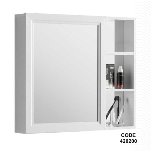 مراية كابينة كاربون فايبر 63*80 سم