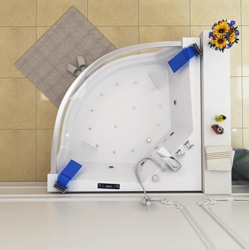 جاكوزي فاخر زجاجي LED