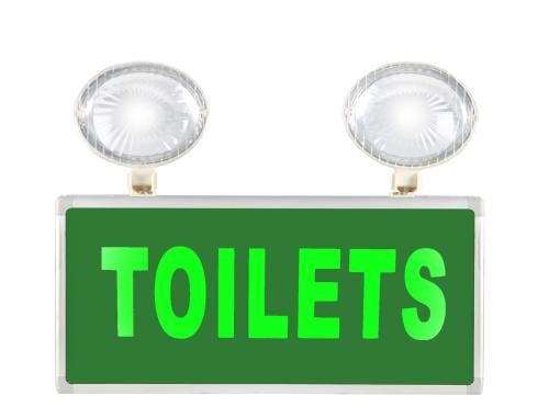 Toilet sign