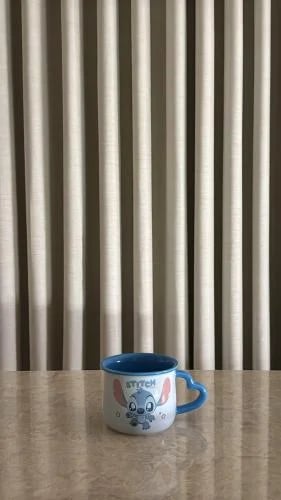 Heart stitch cup