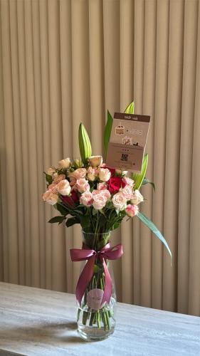 فازة ورد ( توصيل داخل الطائف )