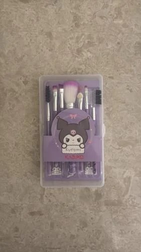 Chromed makeup brush