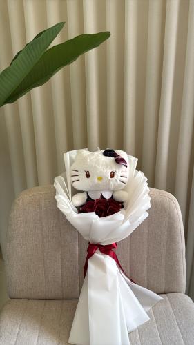 باقة هيلوكيتي أحمر