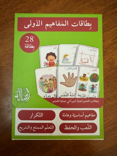 ‏بطاقة المفاهيم الأولى