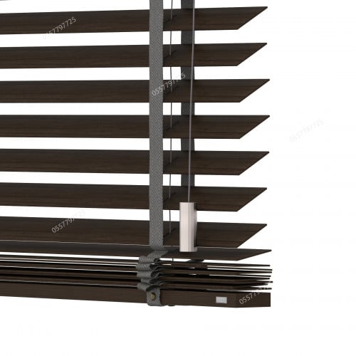 ستارة شرائح خشب صناعي كوري مميزة