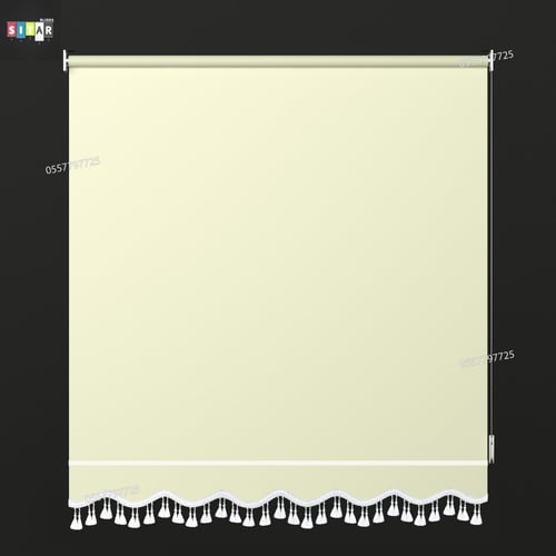 ستائر رول عازل للضواء والحرارة أبيض