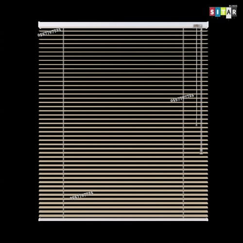 ستارة شرائح معدنية لون بييج