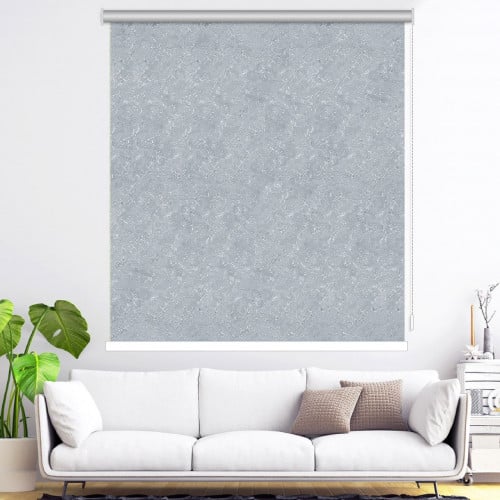 ستائر رول عازل للضواء والحرارة جاكار رمادي