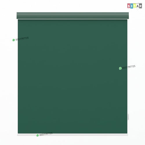 ستائر رول عازل للضواء والحرارة أخضر