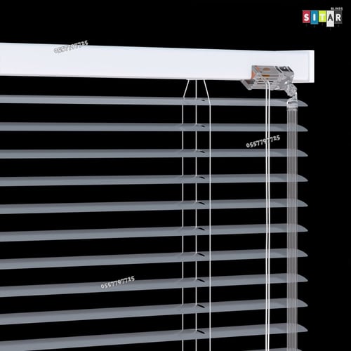 ستارة شرائح معدنية لون رمادي