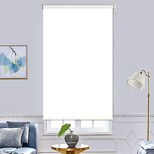 ستائر رول عازل للضواء والحرارة أبيض